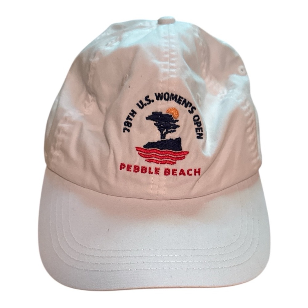78th U.S Women’s Open Pebble Beach Women's White Adjustable Cap Collectors item - Picture 1 of 3